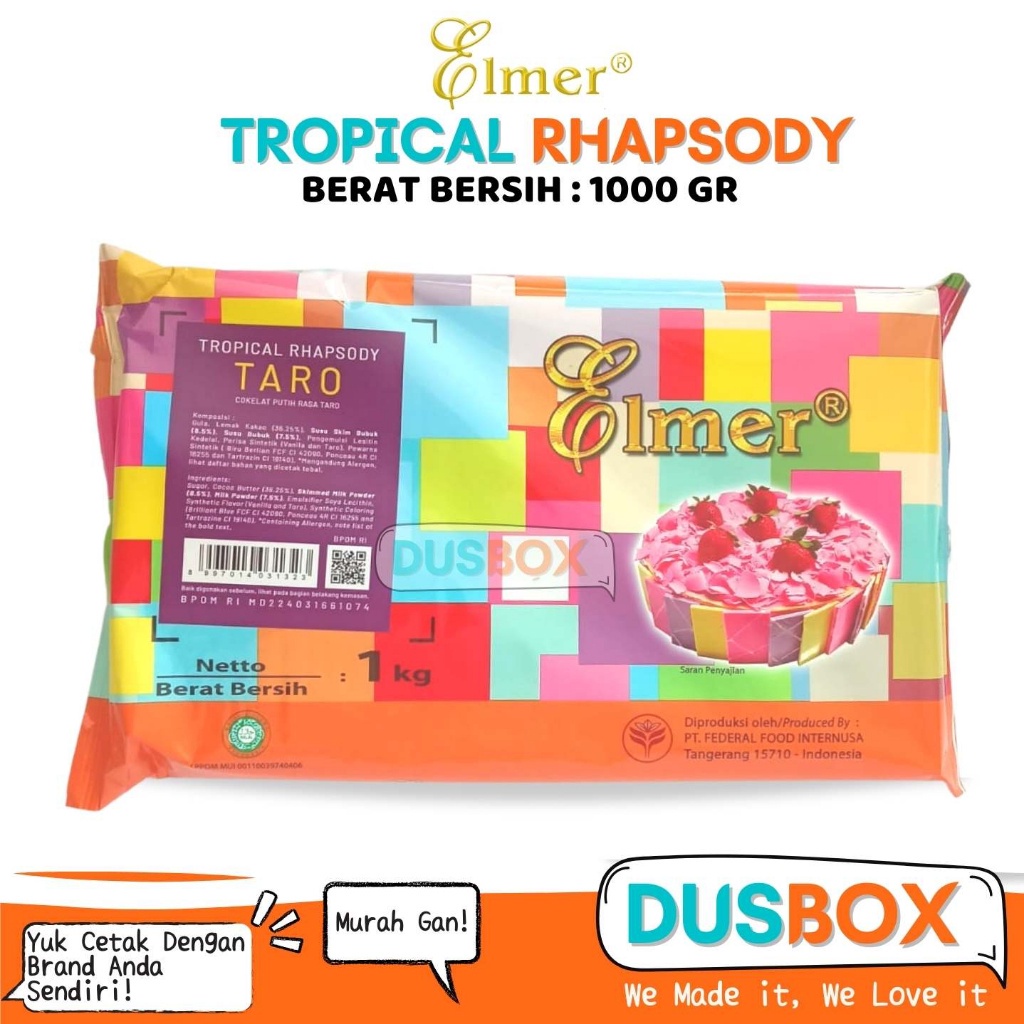 

Elmer Tropical Rhay / Colat Batang Elmer 1 G / Elmer Tropical Rhay Taro / Elmer Tropical Rhay