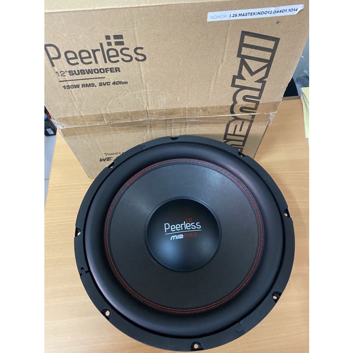HOT SALE Subwoofer Peerless M12 MKII 12inch