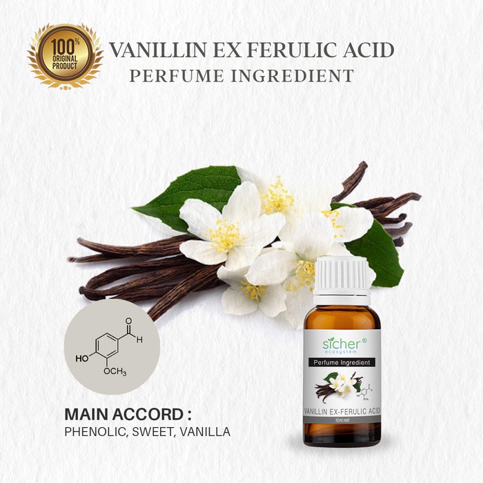 

MINYAK AROMACHOLOGY / ESSENTIAL NATURAL ISOLATE VANILLIN KODE 1191