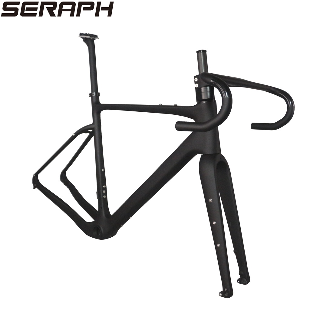 TRAC Carbon Gravel Bike Frame, Super Light frame , Carbon frame , Gravel frame , Carbon bicycle fram