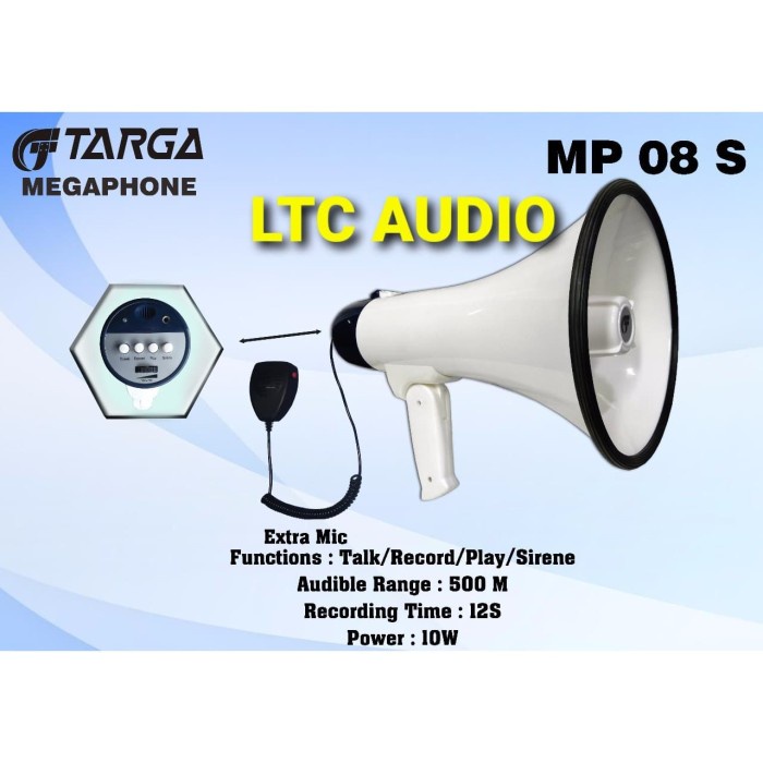 MEGAPHONE TARGA MP 08 S
