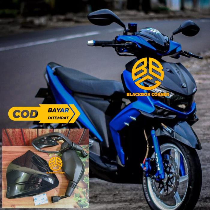 FREE ONGKIR VISOR MIO SOUL GT 125 SPION CLICK SOUL GT 115 Accessories Foto Hp