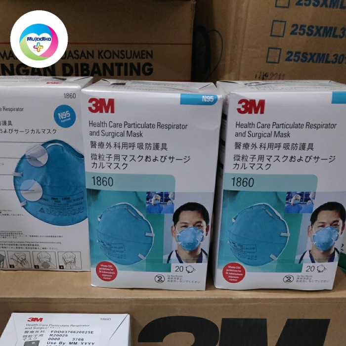 TERLARIS MASKER 1860 N95 ORIGINAL