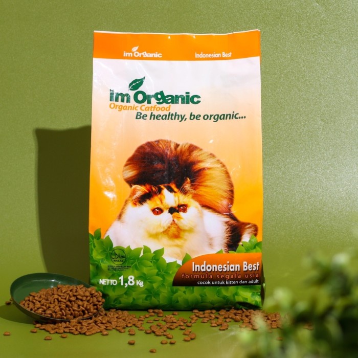 MAKANAN KUCING IM ORGANIC BEST 1,8KG FRESHPACK KODE 737