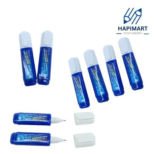 

Tip Ex Cair/Correction Fluid/Cairan Koreksi/Penghapus Cair 8ML