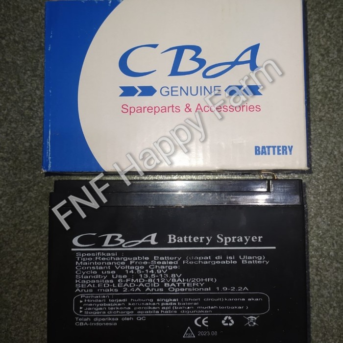 Aki Baterai Pompa CBA Elektrik