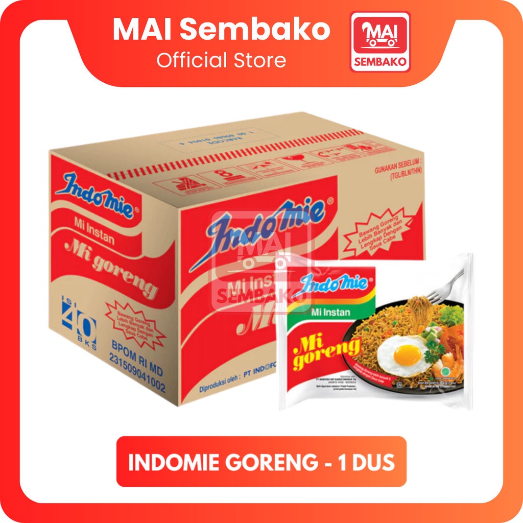 

Indomie Goreng 1 Dus - Mie Instan Indomie Goreng Spesial