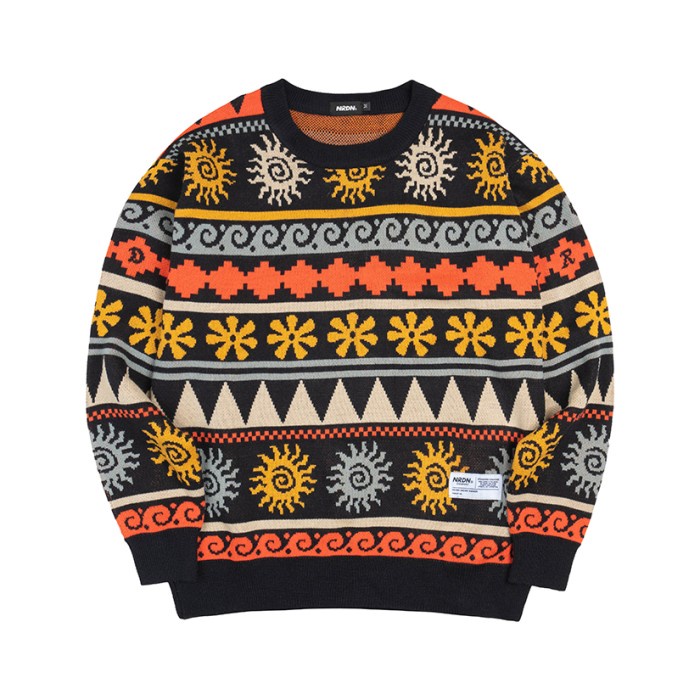 NRDN CLOTHING SWEATER CARDIGAN SUNNY CREWNECK KNIT
