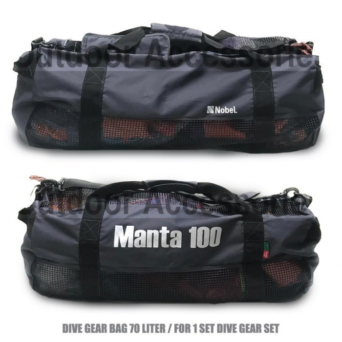 TERBARU NobeL - Dive Mesh Bag Manta 100