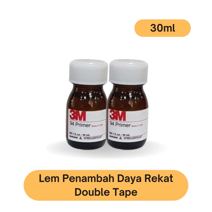 

3M Primer 94 - Lem Penambah Daya Rekat Double Tape 30ml Termurah