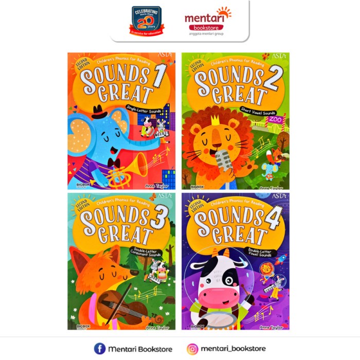 

TERBARU Sounds Great 2nd Edition (Edisi Terbaru) Buku TK BISA GOSEND!