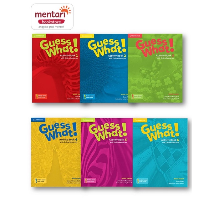 

TERBARU Guess What! Activity Book Buku Pelajaran Bahasa Inggris BISA GRAB!