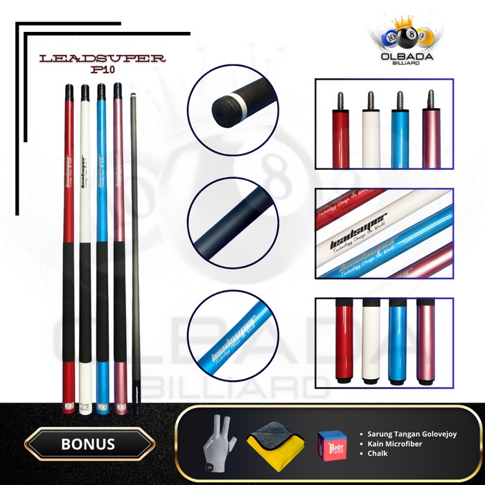 Leadsuper P10 Stik Billiard / Stik Play Billiard / Stick Billiard Ball