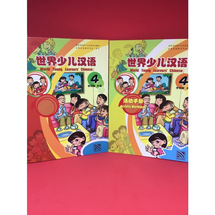 

TERBARU World Young Learners Chinese Set 4 (Text, Act, CD Audio) BISA GRAB!