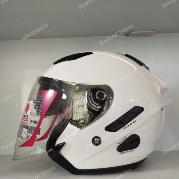 Helm Kyt Galaxy Slide Solid White