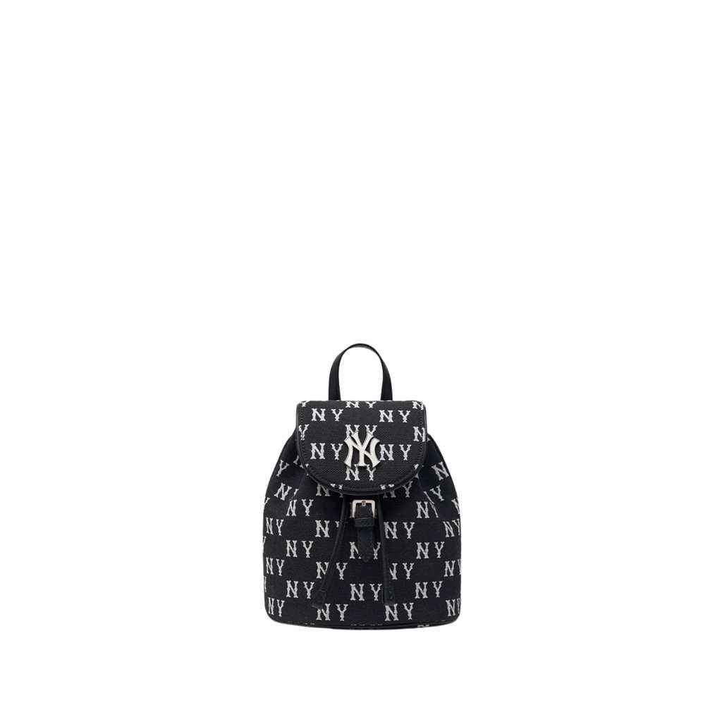 Classic Monogram Jacquard Mini Backpack - NY Black