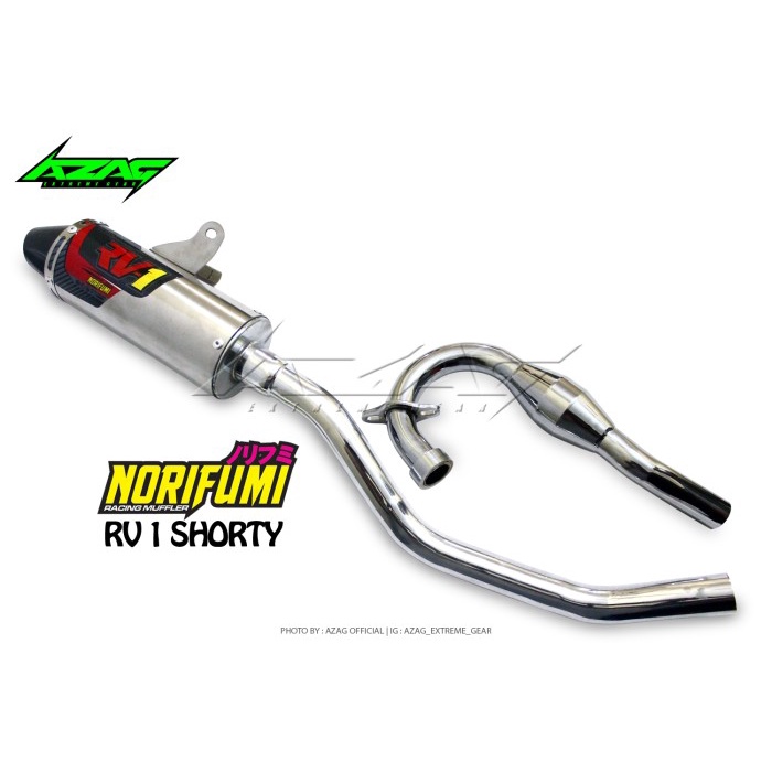 Knalpot Norifumi Rv 1 (Evo & Shorty) Klx Dan D'Trackers