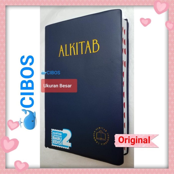 

Ready Alkitab Ukuran Besar. Lai. Tb 062 Ti Sl. Lansia. Manula. Huruf