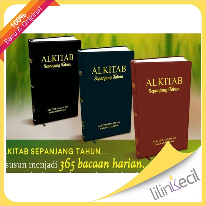 

Ready Buku Alkitab Sepanjang Tahun Alkitab Dalam 365 Bacaan Harian