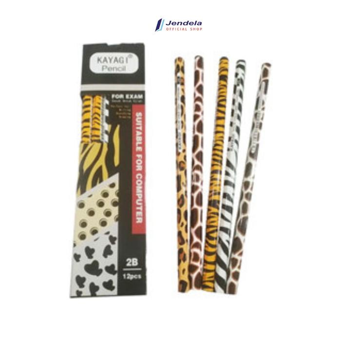 

CUCI GUDANG Pensil 2B Kayagi KY-PS2022 Harga Per Pack Isi 12 Pensil Ujian Sekolah Pencil For