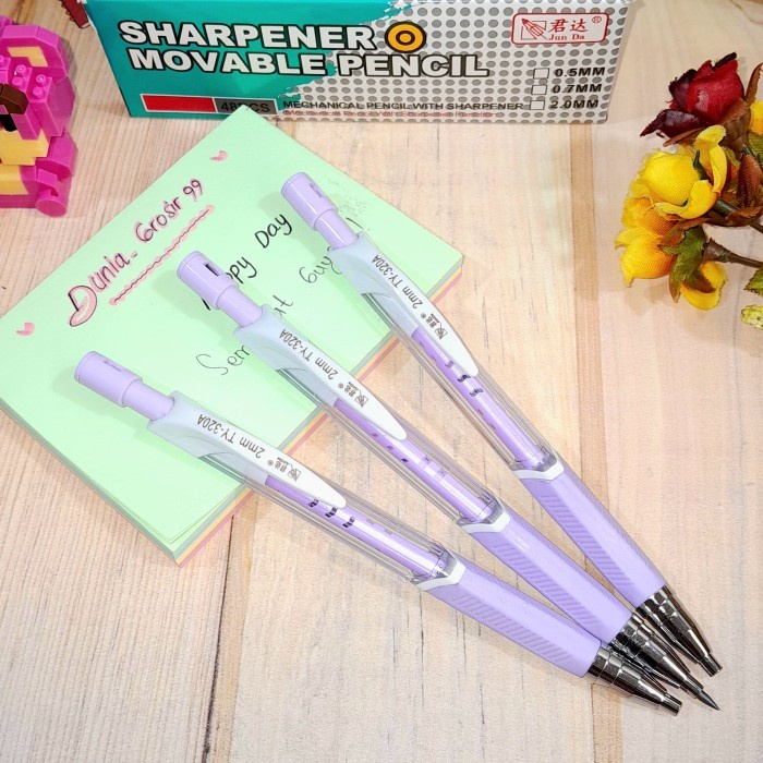 

PRODUK TERBATAS Discount Pensil Cetek Ukuran 2 Mm Tebal 4 Pensil Mekanik 2.0 Mm Alat Tulis Sekolah