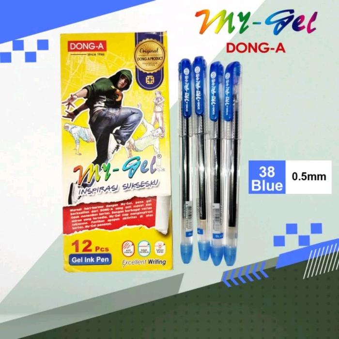 

CUCI GUDANG Pulpen My Gel Dong A Biru perlengkapan sekolah