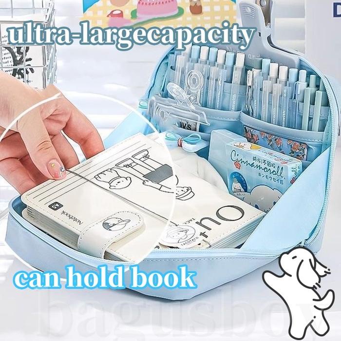 

SPECIAL Tempat Pensil alat tulis Creative Transparan Kapasitas Besar Kotak pensil Tas Perlengkapan