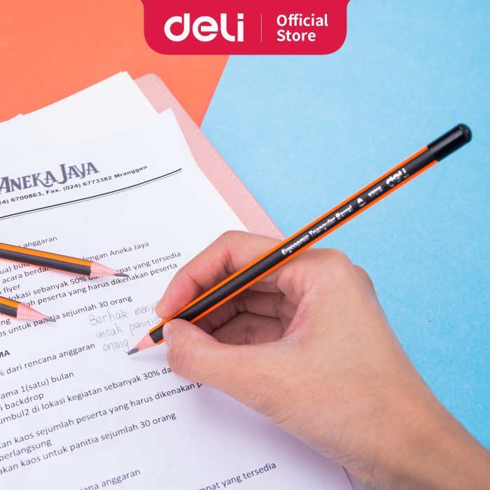 

GRATIS ONGKIR DELI - E37015 / Pensil Kayu 2B 12 pcs / Peralatan Sekolah MUrah Hemat