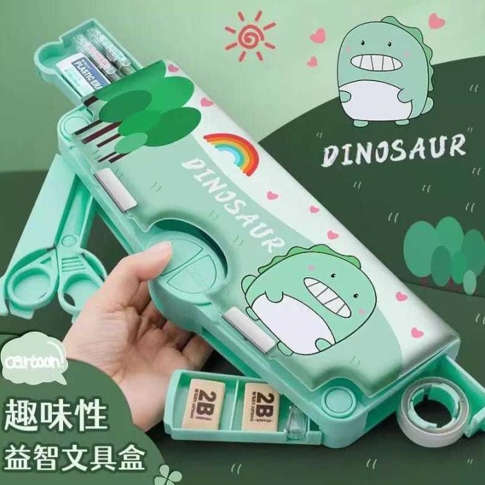 

BERKUALITAS ( Mia ) K001 Kotak Pensil Multifungsi Motif Kartun Untuk Laki Laki Perempuan / Pencil