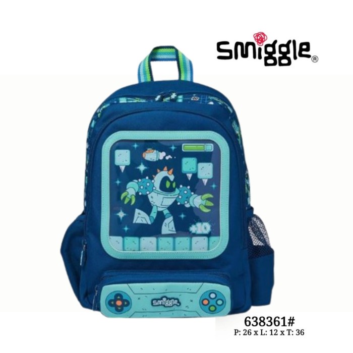 

TERPERCAYA Smiggle Tas Ransel Anak TK Backpack Sekolah Lunchbag Bento Tempat Pensil Botol Happy