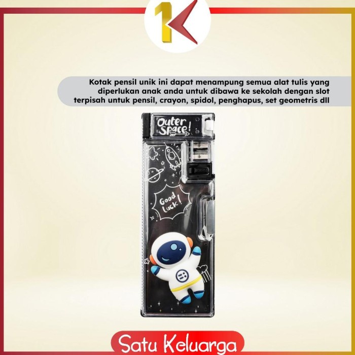 

SPECIAL Terlaris Sk-A59 Tempat Pensil Anak 3D Timbul Magnetic Multifungsi Alat Tulis Sekolah / Kotak