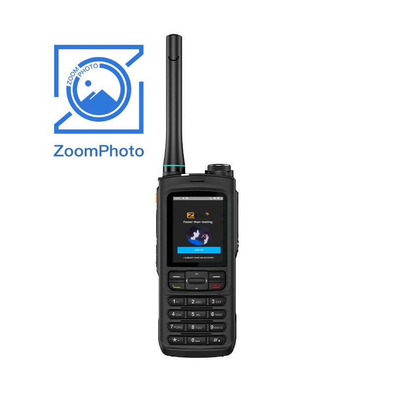 LIM ZELLO POC Walkie Talkie Bluetooth WiFi 4G LTE GPS/Beidou Positioning with 2-inch HD Color Screen