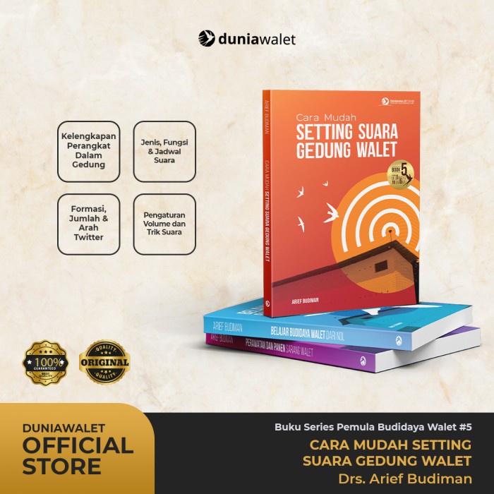 

#5 Cara Mudah Setting Suara Gedung Walet