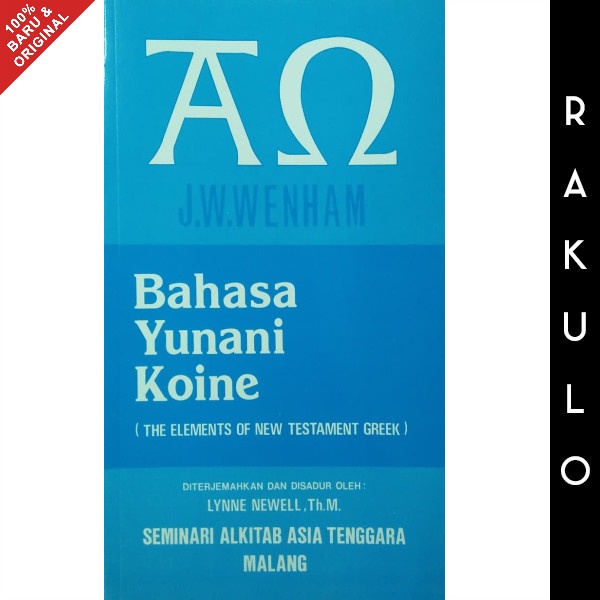 

Ready Buku Bahasa Yunani Koine - J W Wenham