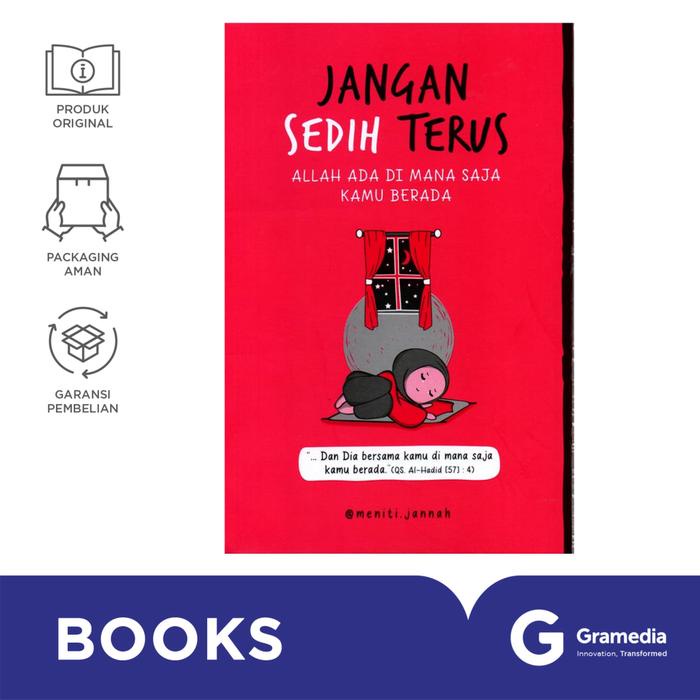 

Ready Buku Jangan Sedih Terus: Allah Ada Di Mana Saja Kamu Berada