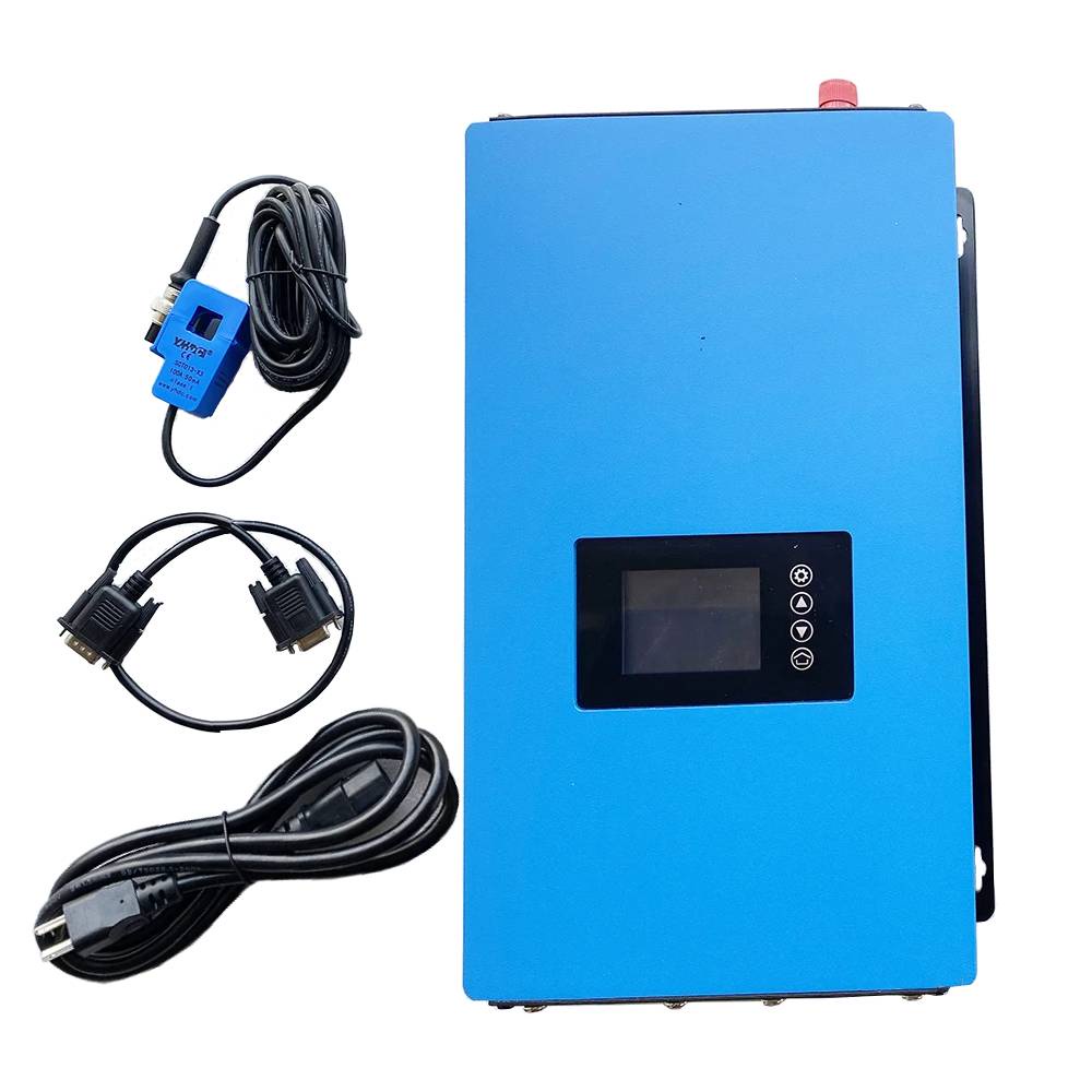 MONC 2000W Grid Tie Inverter With LCD & limiter Function MPPT Pure Sine Wave Grid Tie Solar Inverter