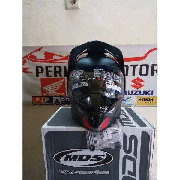 Helm Limited Helm Sepeda Full Face Mds Original Pria Wanita Dewasa