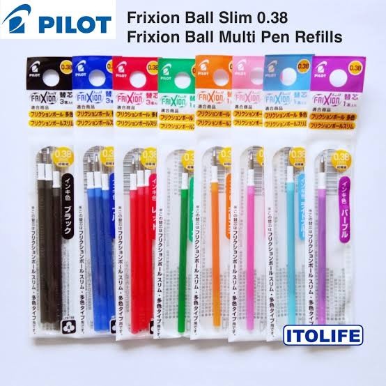 

Refill Isi Pulpen Frixion 0.38mm Slim / 3 in 1 / 4 in 1