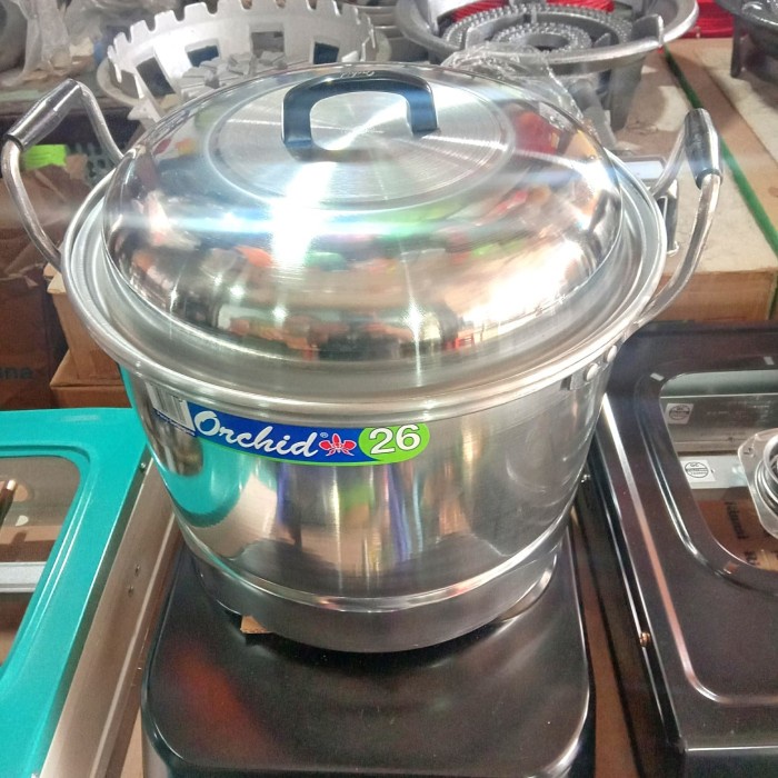 Panci kukus/dandang orchid 26