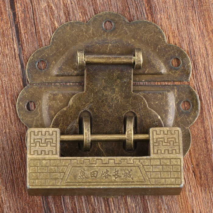 PROMO Furniture Chinese Old Box Latch Hasp Buckle Clasp and Kamjay