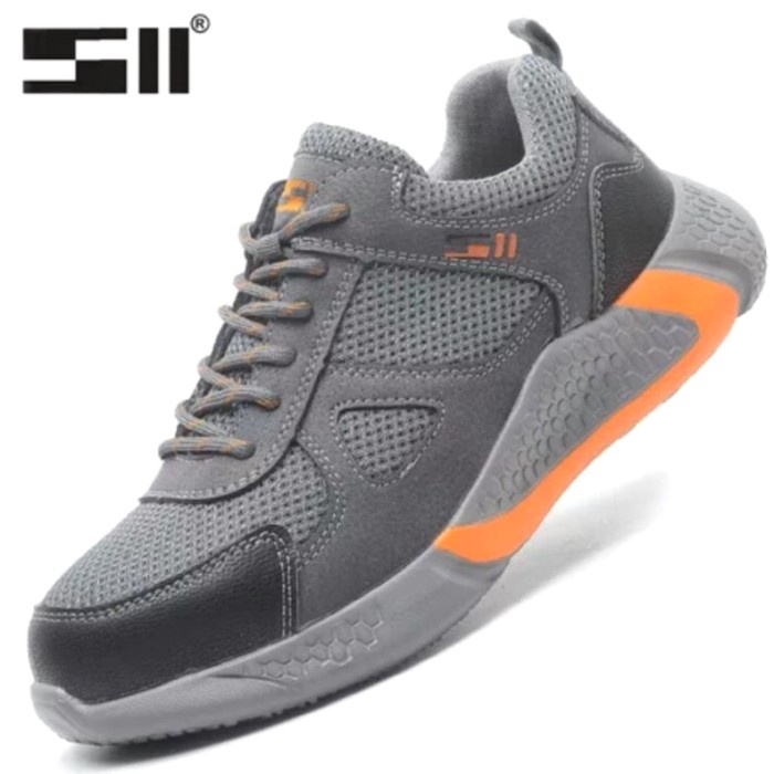 Sepatu Safety Pria Wanita Safety Shoes Model Sport 87 Unisex