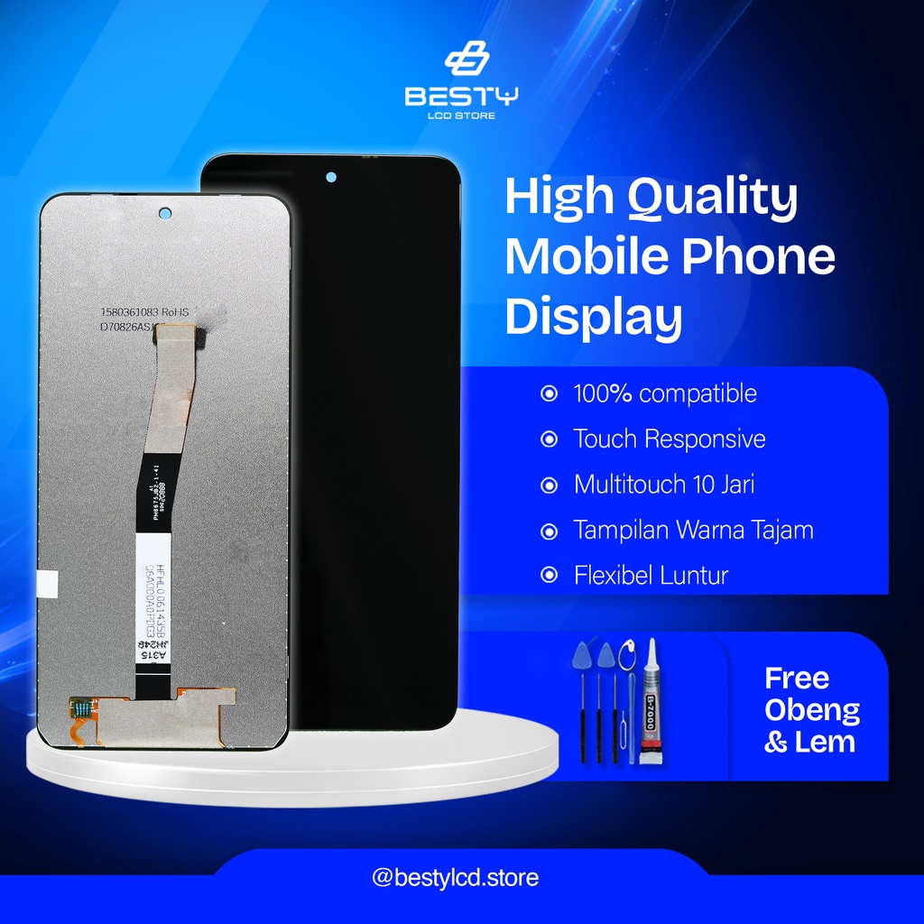 Lcd Xiaomi Redmi Note 9 Pro Full Set