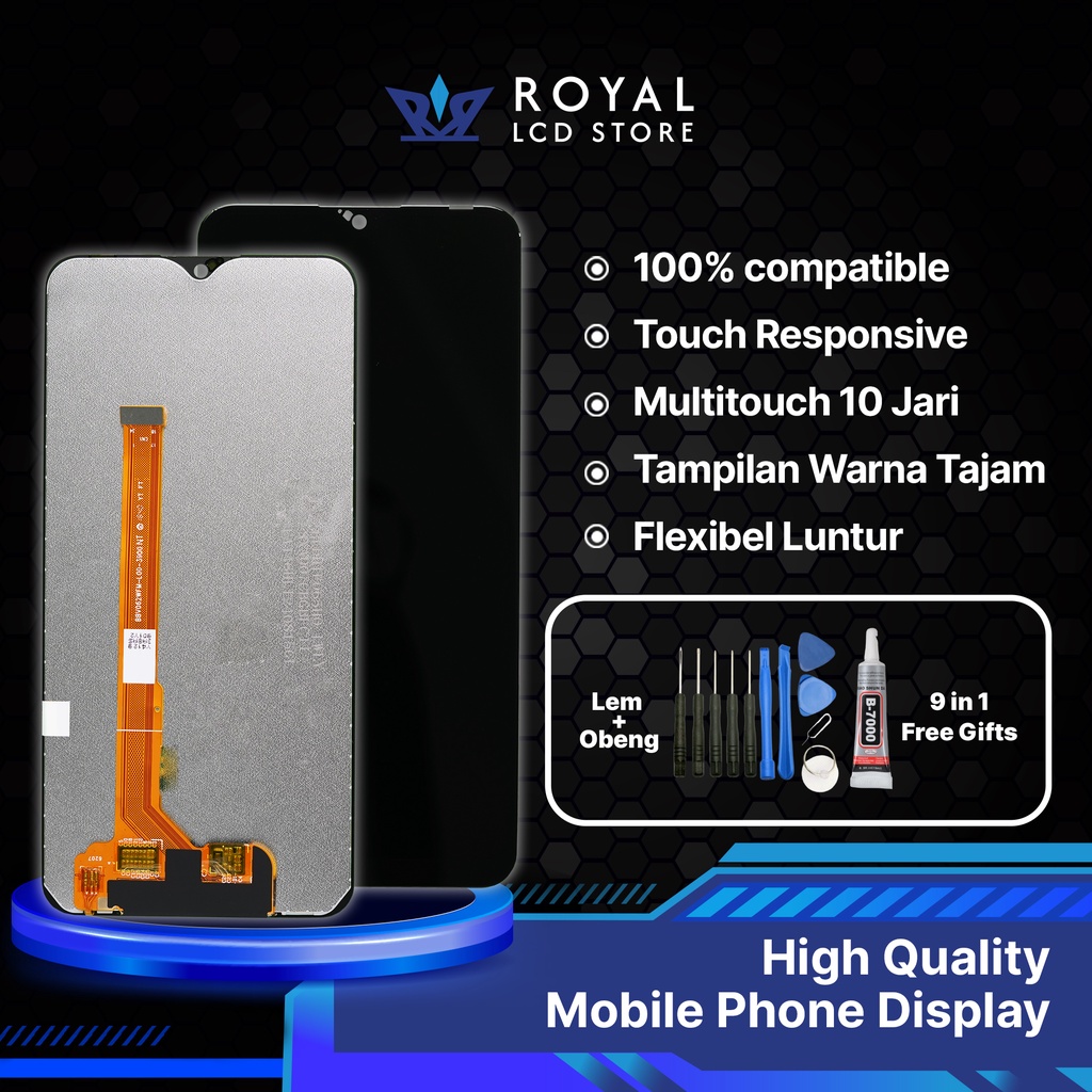 Lcd Vivo Y91 / Y91C / Y93 / Y95 Full Set Lcd Touchscreen