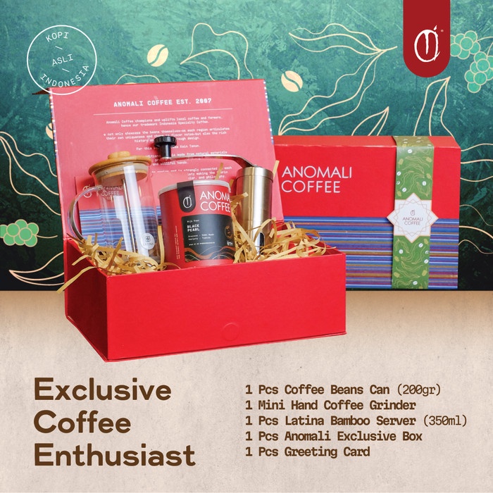 

Anomali Coffee Exclusive Coffee Enthusiast Package Hampers