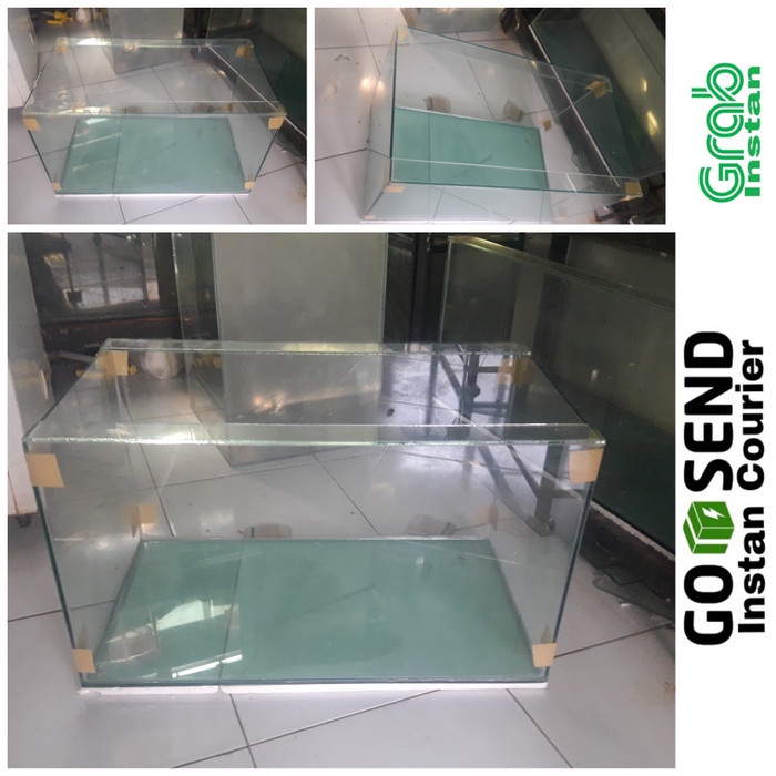 Aquarium Kaca 70X40X40