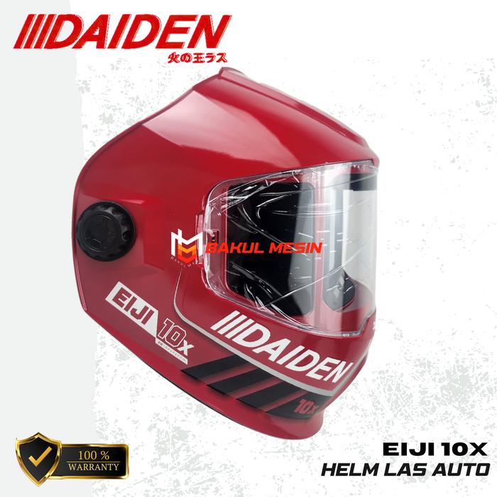 Daiden Eiji 10X Kedok Las Helm Las Topeng Las Otomatis