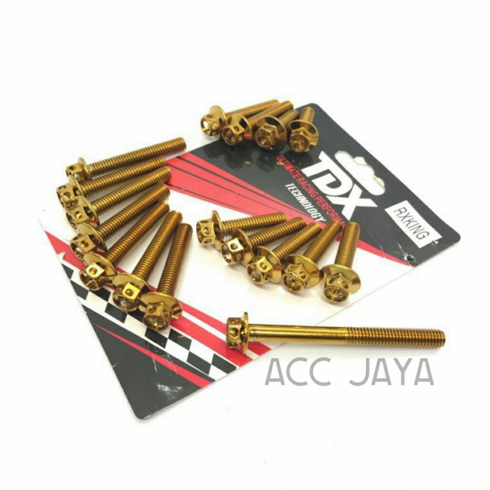 Probolt Baut Blok Kalter Rx King Stainless Tdx Original Yamaha Rx King