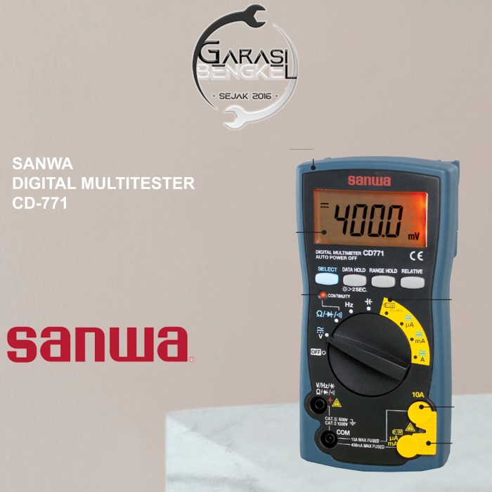 Sanwa Digital Multitester Cd771