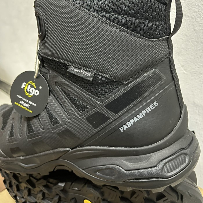 Sepatu taktikal asli jatah paspampres 2024 tali putar / sepatu tactikal tali putar/ sepatu hitam