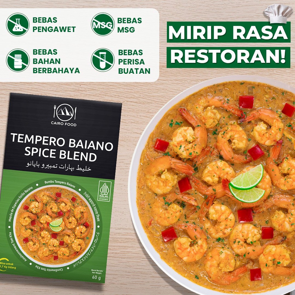 

Bumbu Tempero Baiano Premium Untuk Profesional - Cairo Food
